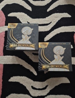 Pokémon Mega-Entwicklung   2er Set Top-Trainer-Boxen (TTB) | NEU & OVP Sealed