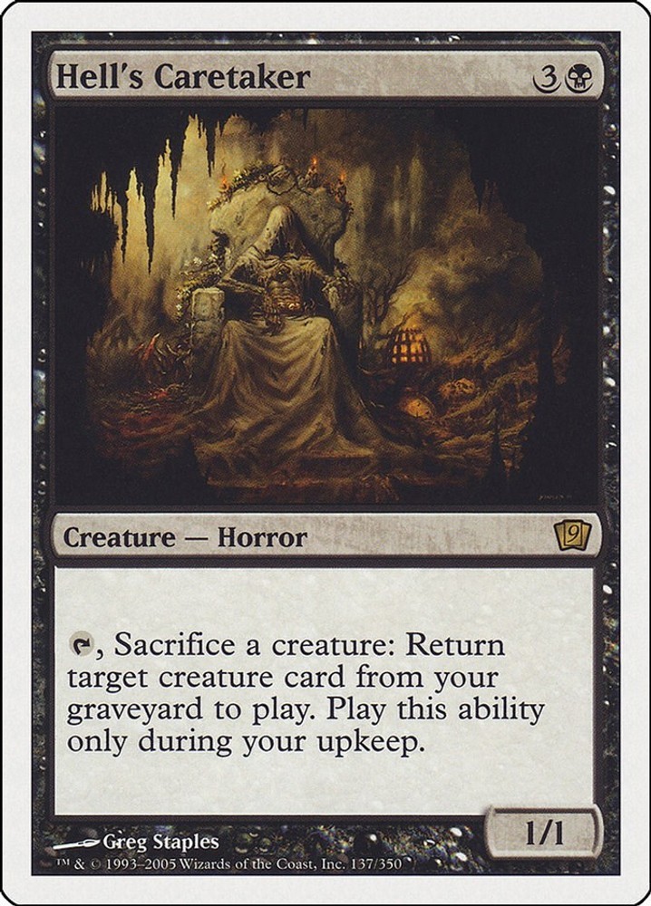 Hell's Caretaker - 137 - NM - 9th Edition