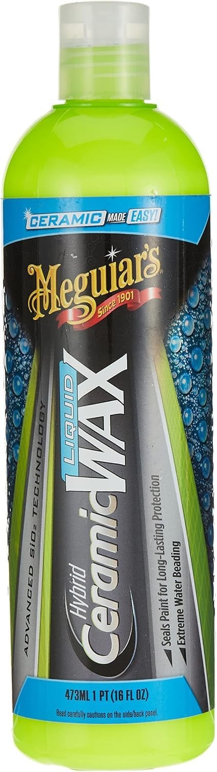 Meguiar's Hybrid Ceramic Liquid Car Wax 16Oz Advanced Sio2 Paint Protection
