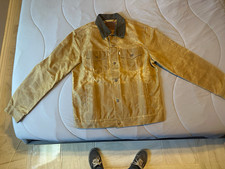 Levis x Filson Mens Trucker Jacket Tan Button...