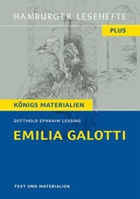 Emilia Galotti: Ein Trauerspiel in fünf Aufzügen (Hamburger Lesehefte PLUS) Ein