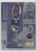 2022-23 Panini NBA Hoops Frequent Flyers Holo Winter Jalen Green #8 4z8