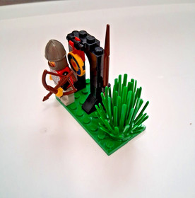 LEGO Castle: King's Archer (1624) Build Only.  No Instructions Or Box