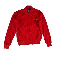 ADIDAS x PHARRELL WILLIAMS Track Jacket Red Originals Trefoil Size 2XS