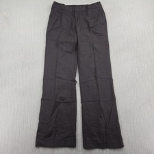 Banana Republic Pants Womens 0 Brown Martin Fit Wool Dress Trousers Straight Leg