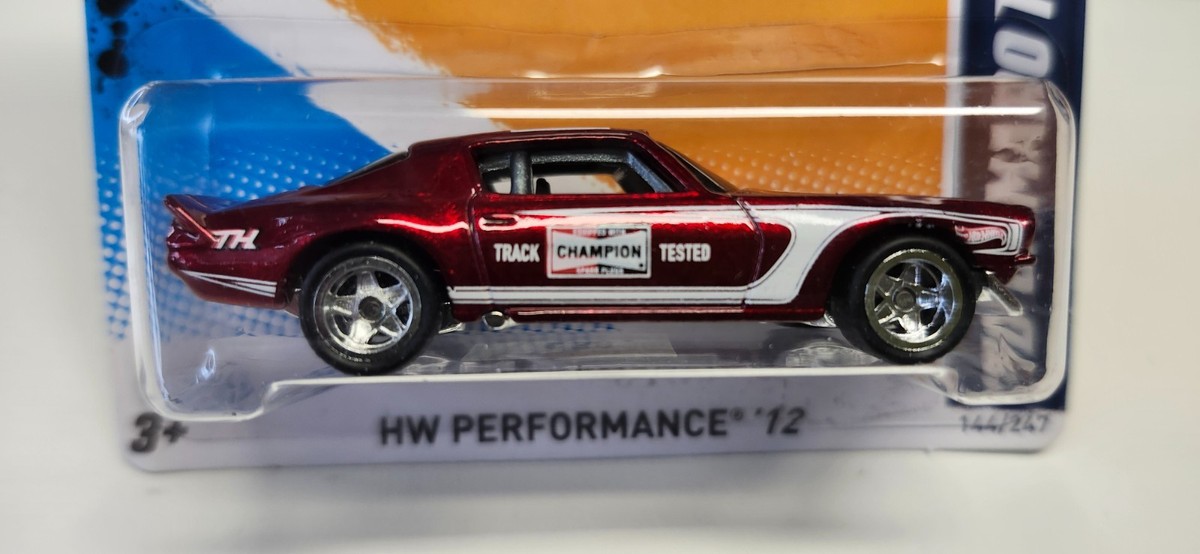 Hot Wheels HW Performance '12 '70 Camaro Road Race 144/247 Super