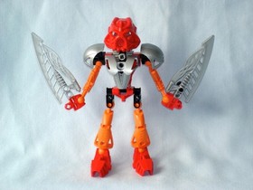 2002 Lego Bionicle ORIGINAL TOA NUVA (8566 - 8572) Complete in Canisters/Manuals