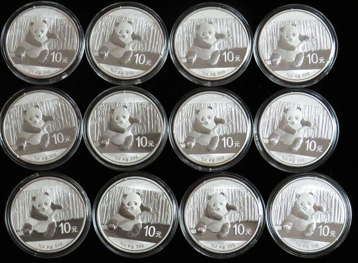 Chinese Panda 2014 Silver Bullion Coins for sale | eBay