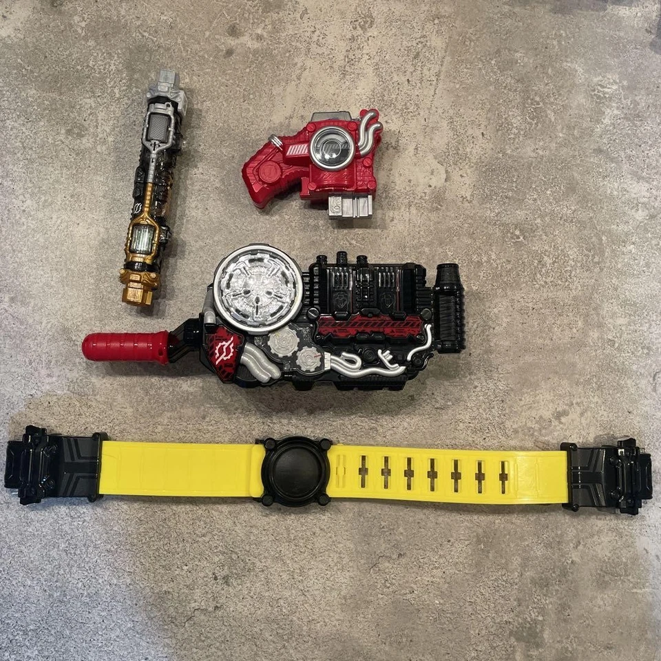 Полный комплект бутылок драйвера Kamen Rider Build DX бак для кроликов опасный спусковой механизм царапины - Изображение 2 из 4