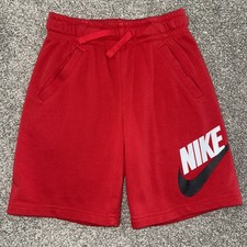 EUC Boys Nike Drawstring Sweat Shorts With Pockets Size S