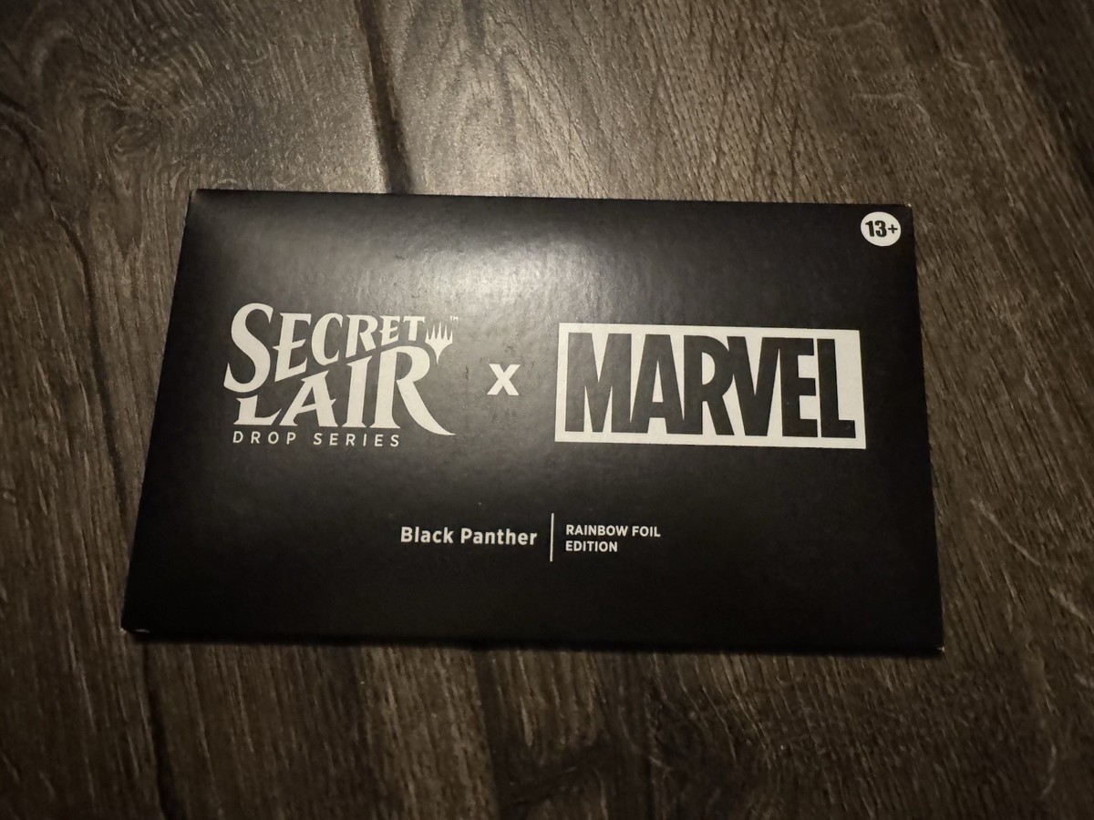 MTG Secret Lair x Marvel's Black Panther Foil Edition - Factory