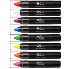 UV Glow - Neon UV Paint Stick/Face Body Crayon - Genuine and original UV Gl...