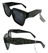 New Womens Sunglasses Ed Hardy SLFINT8TBK Floral Black/Gray