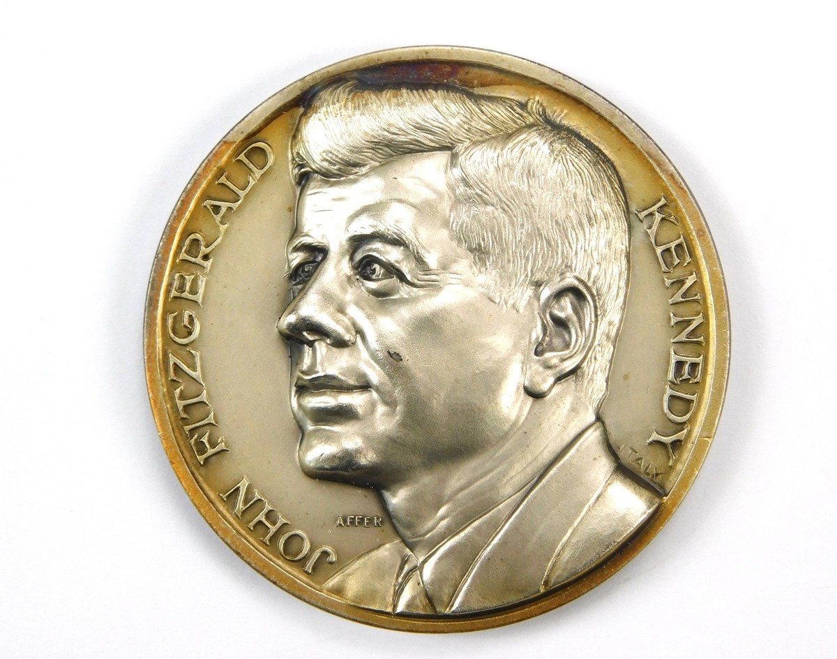 Vintage US John F. Kennedy Inaugural Table Medal 1961 Presidential
