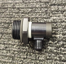 (QTY 2) Aero Sekur 317571A/B Inlet Check Valve With Banjo Fitting