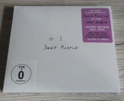 DEEP PURPLE =1 (Limited Deluxe Edition) Digipak CD+DVD 2024 Ear Music Whoosh NEU - Bild 1 von 4