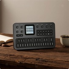 Synthétiseur F & M Portable Instrument de Musique Compact pour Musiciens