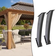 Heavy Duty Corner Support Brackets 2 Pack for Wooden Decks Porches and Frames