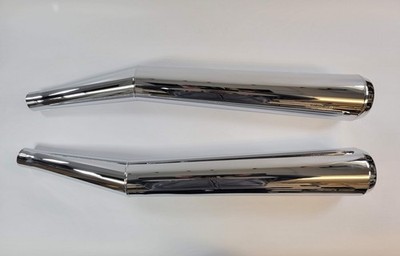 Lafranconi MOTO GUZZI マフラー　２本セット Moto Guzzi LeMans III Lafranconi Competizione Muffler Set Chrome