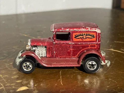 Hot Wheels Vintage 1977 Ford Early Times Delivery Truck Red