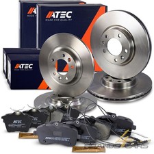 ATEC BREMSSCHEIBEN+BREMSBELÄGE BREMSKLÖTZE VO+HI FÜR PEUGEOT 407 6D 1.6-2.0 -11