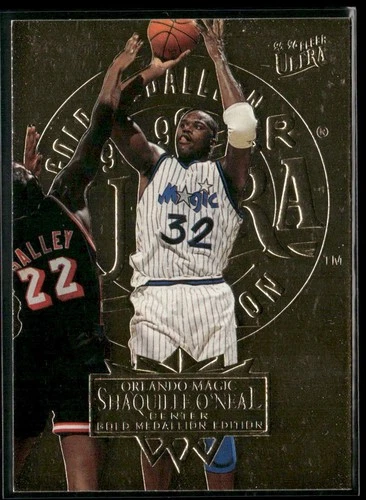 1995-96 Ultra Gold Medallion #126 Shaquille O'Neal