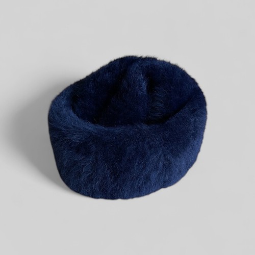Kangol Women’s Vintage Navy Blue Rabbit Hair/Nylon/Wool Hat – Regular Size - Picture 2 of 4