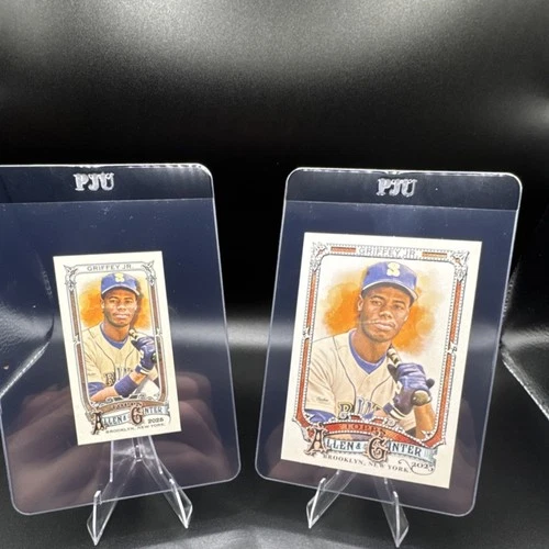 Topps Allen & Ginter 2025 (Mini) Ken Griffey Jr. Seattle Mariners 2 Card Lot