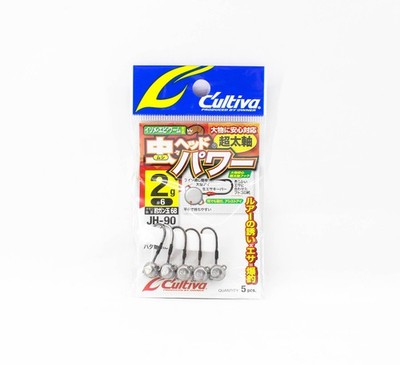 Owner JH-90 Jig Head Bug Head Power 2 grams Size 6 (7834)