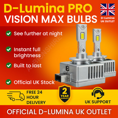 D-Lumina D1S D2S D3S D4S D5S D8S LED Leuchtmittel 18000LM 6500K weiß fehlerfrei