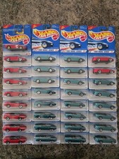 Lot of 33 Hot Wheels CAMARO CONVERTIBLE - 1995 New Model 7 Variations