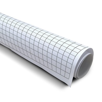 Geyer Instructional Products - 36'' x 120'' Large Graph 1/4'' Spacing, Black
