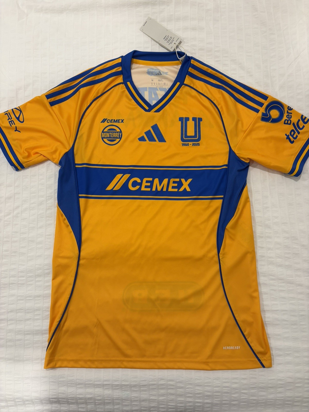 Tigres 2025/26 Home Jersey Size (M) JJ2218