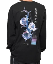 PRIMITIVE CREATION Men's L/S T-Shirt - Black - Large - NWT