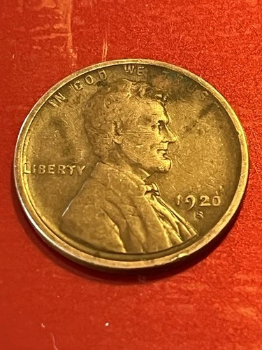 1920 S Lincoln Wheat Penny 1C BN