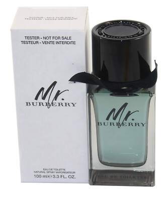 MR Burberry  By Burberry 3.4/3.3 ozEdt Spray for men New In Tester Box