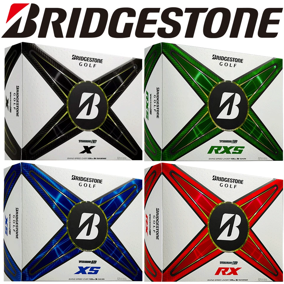 BRIDGESTONE 2025 TOUR-B X, XS, RX & RXS WEISSE GOLFBÄLLE - MEHRERE DUTZEND ANGEBOTE KAUFEN