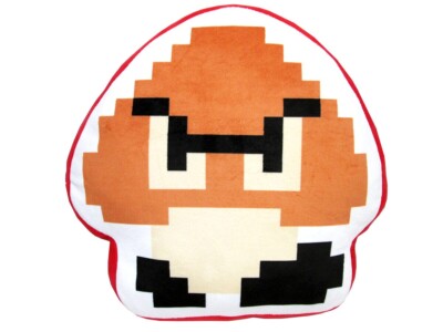クッション・抱きまくら・ブランケット Little Buddy Super Mario 8-Bit Goomba Little Buddy Super Mario Bros. Goomba 8 Bit Pillow [New ] Plush | eBay