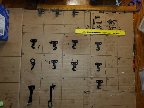 Singer Treadle machine cabinet hardware