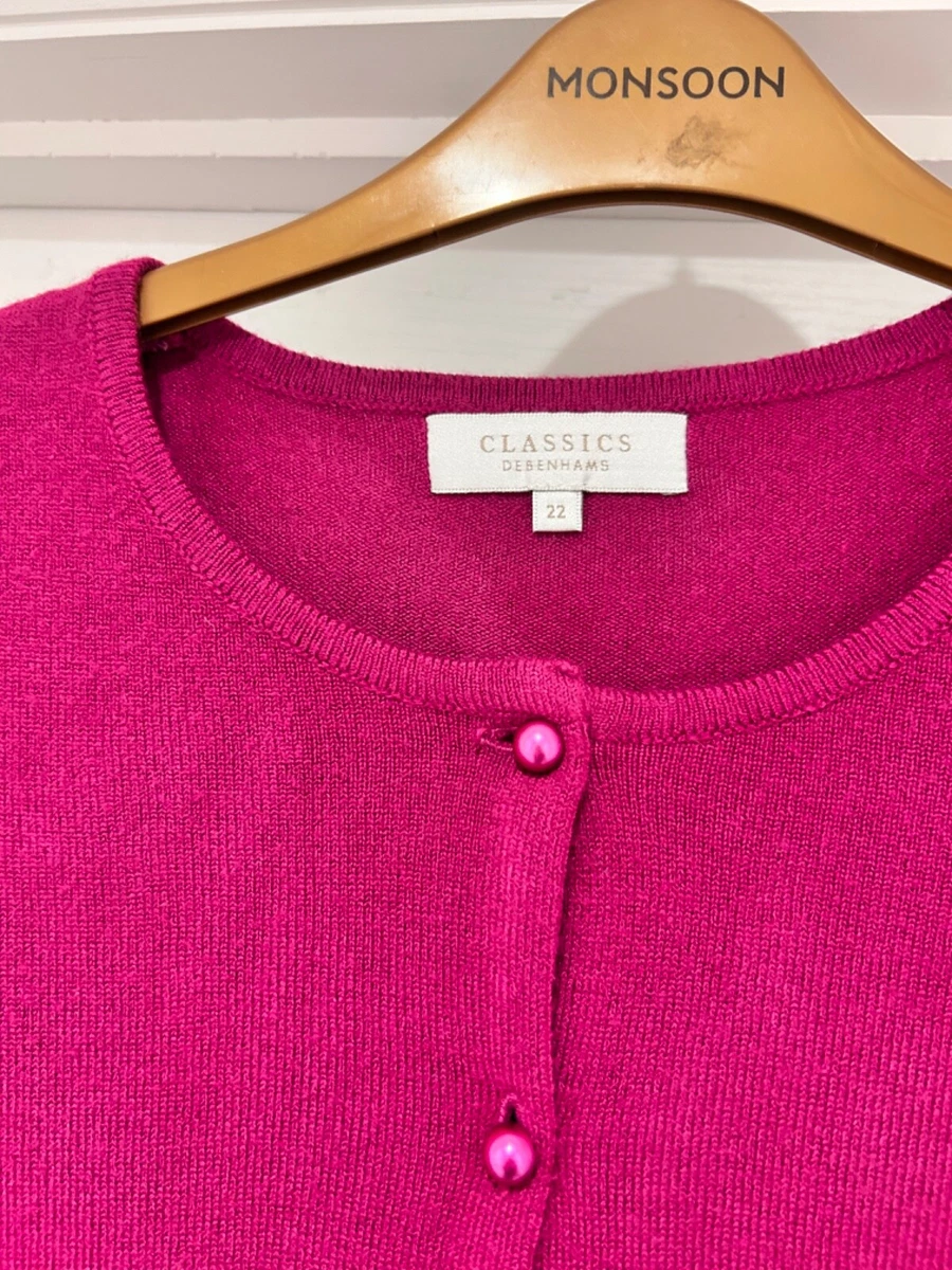 Debenhams pink best sale cardigan