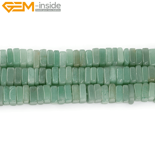 Assorted Aventurine Jade Beads - Natural Spacer Disc Cube Jewellery Making - Picture 22 of 50