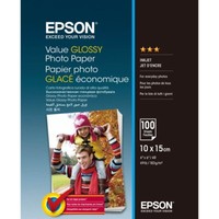 Epson C13S400039 Fotopapier C13S400039 10,0 X 15,0 HochgläNzend 183 G/Qm 100 Bla