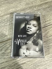 NATALIE COLE UNFORGETTABLE WITH LOVE Cassette Tape 1991