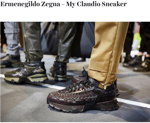 Zegna claudio sneakers sale