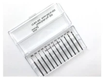 JEWELERS TWIST DRILL SET, 12 PCS .5 TO 2.3 MM, FIG 77, QUALITY, JEWELRY TOOLS