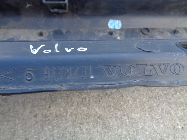 Volvo S60 2002 faldón lateral panel basculante conductor trasero izquierdo - negro OEM Foto 4 de 4