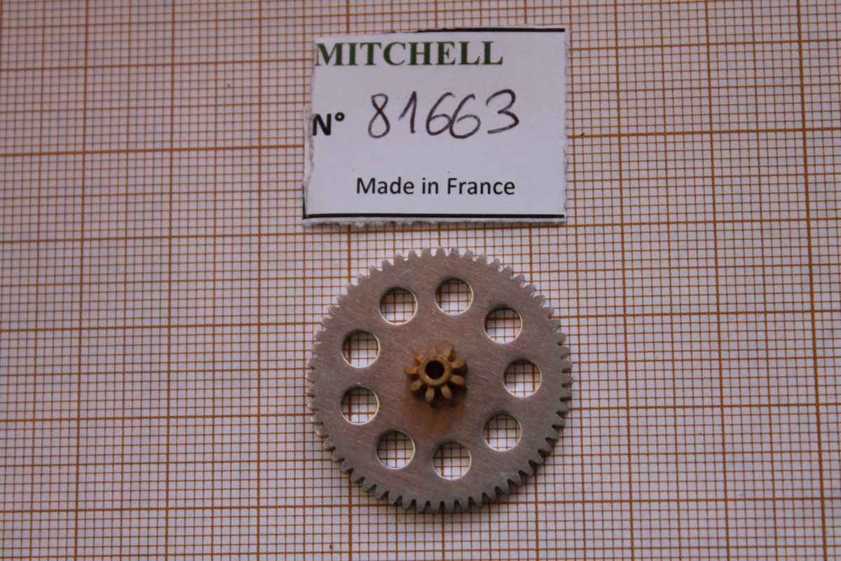 Roue Intermédiaire Pour Moulinet Mitchell 710 / 720 – Pièce D'origine 81663 – Neuf – France