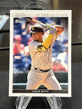 JUAN SOTO 2022 TOPPS X DEREK JETER CALL OF THE CAPTAIN BASE CARD PADRES