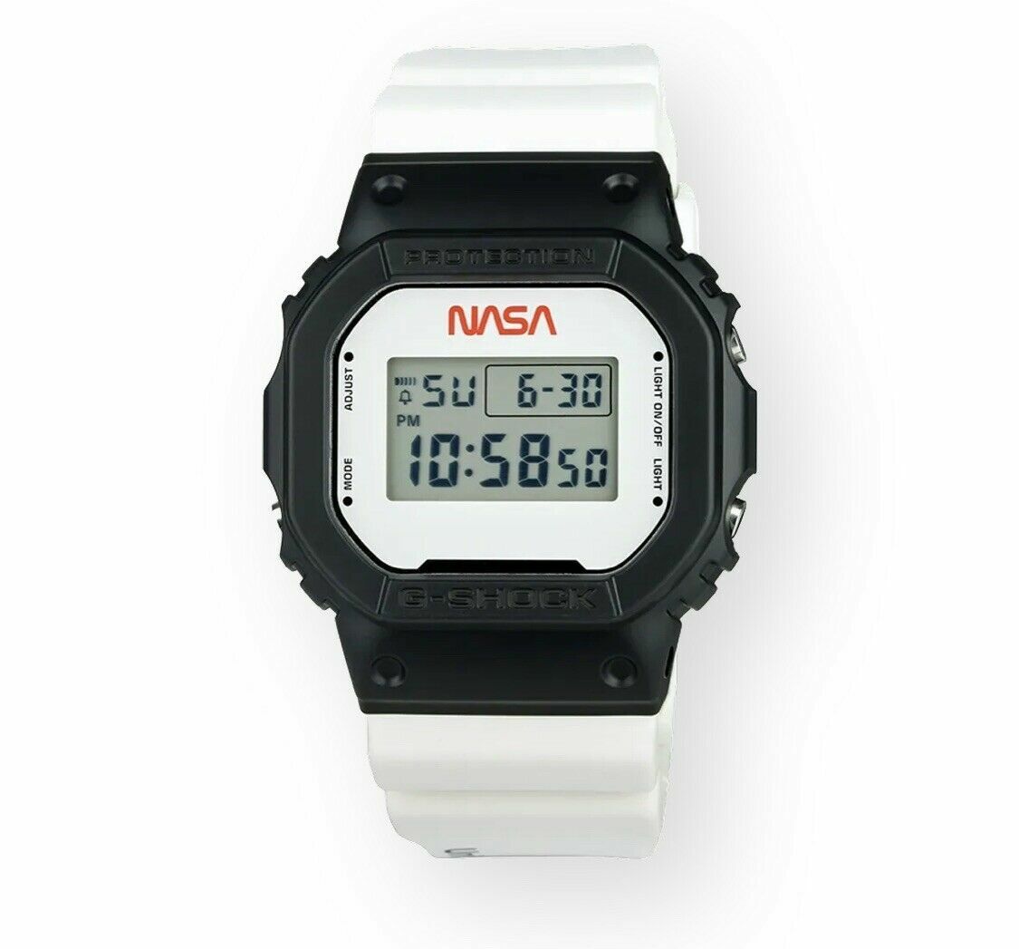 腕時計(デジタル) CASIO G-SHOCK x NASA DW-5600NASA21 ✫ CASIO G-SHOCK NASA x G-Shock DW5600NASA21-1 “All Systems Go