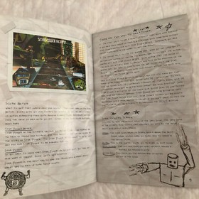 Guitar Hero  Manual Only. Play Station 2. Pre-owned.